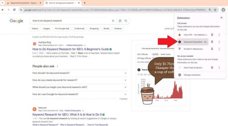 How to Do Keyword Research Using Keywords Everywhere – Keywords ...