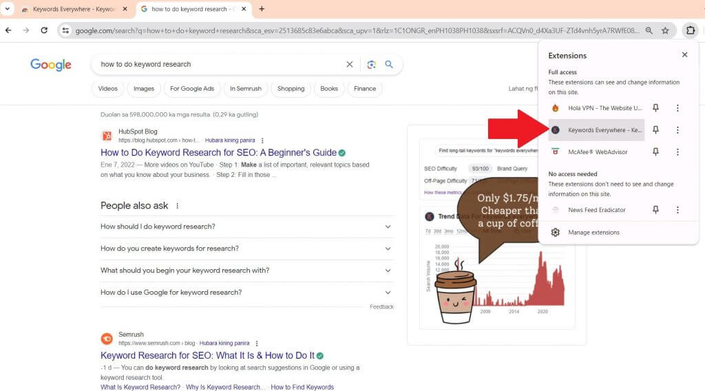 How to Do Keyword Research Using Keywords Everywhere Keywords Everywhere Blog