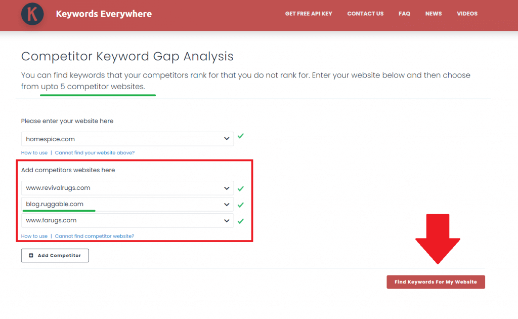 competitor research