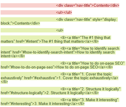 Differences highlighted between DOM and HTML 