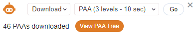 View PAA tree