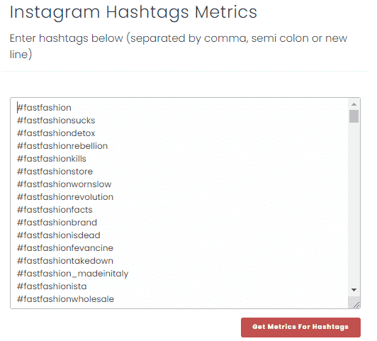 Hashtags in Keywords Everywhere Tool