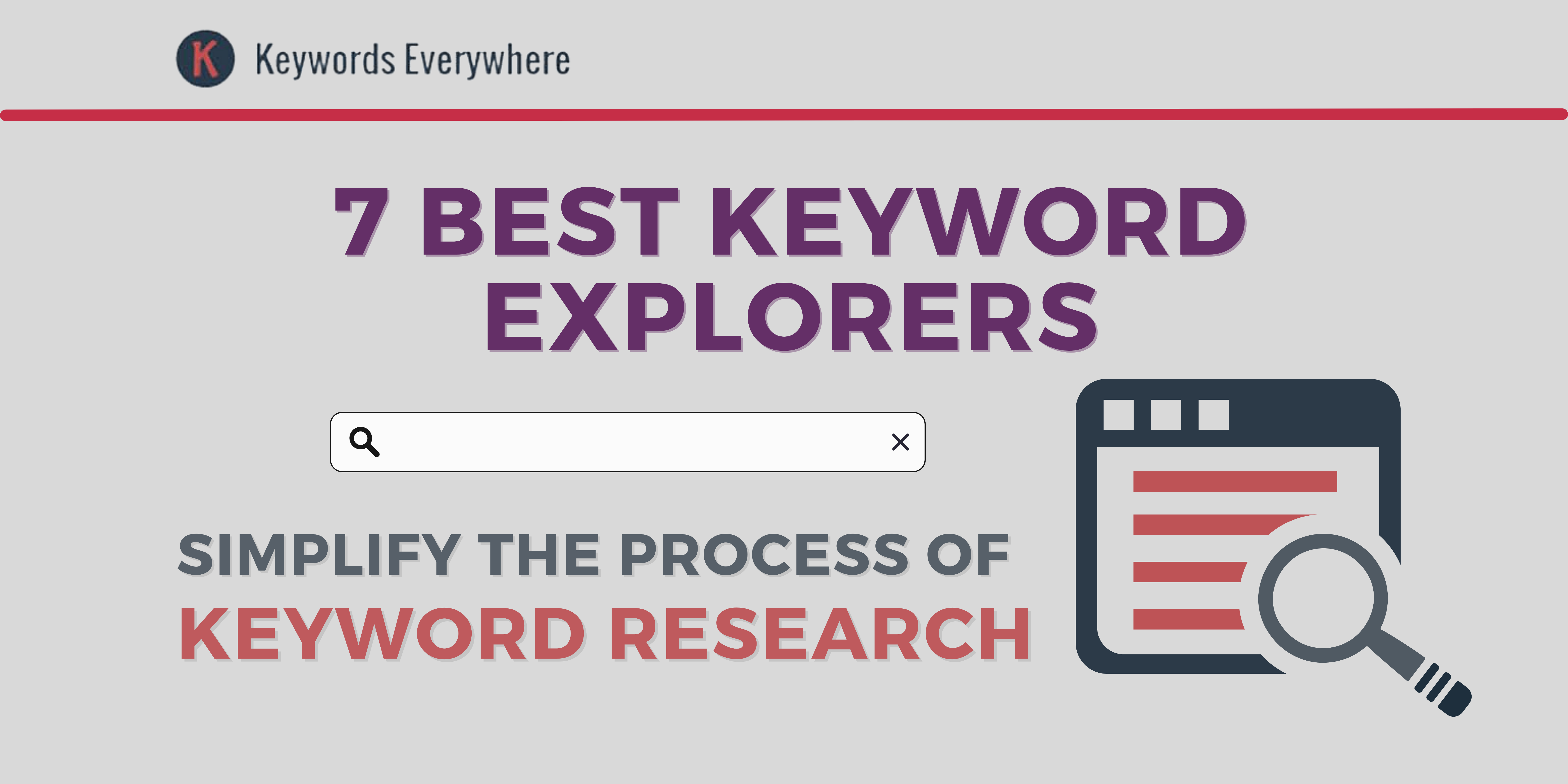 7 Best keyword explorers