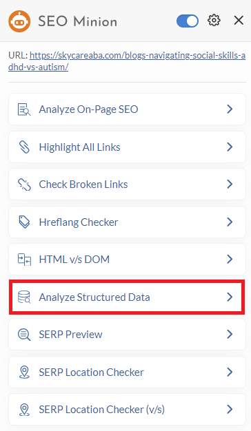 Analyze Structured Data