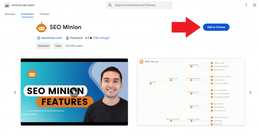 seo minion chrome