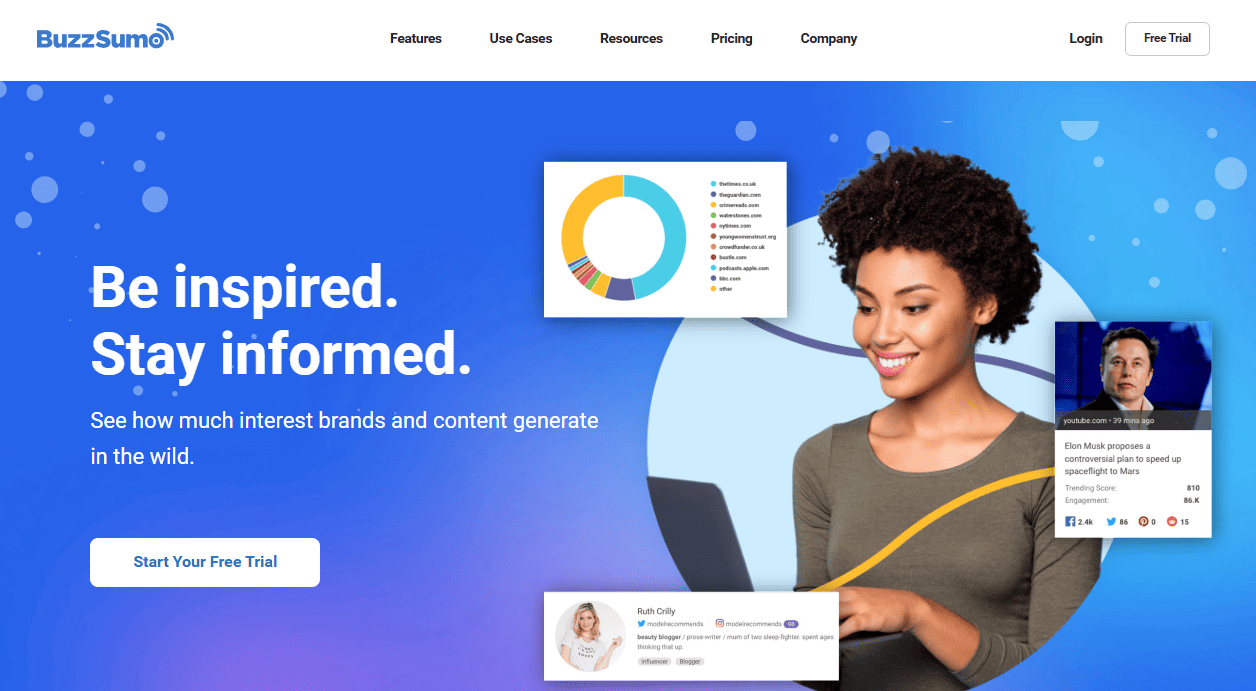 BuzzSumo online marketing platform