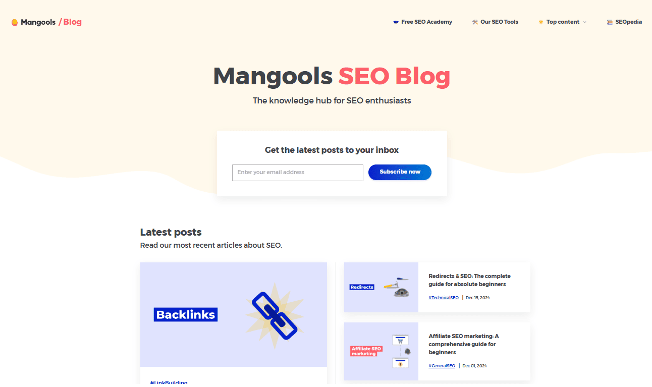 Mangools Blog