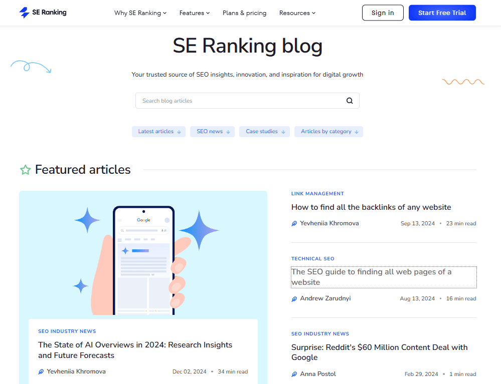 SE Ranking Blog