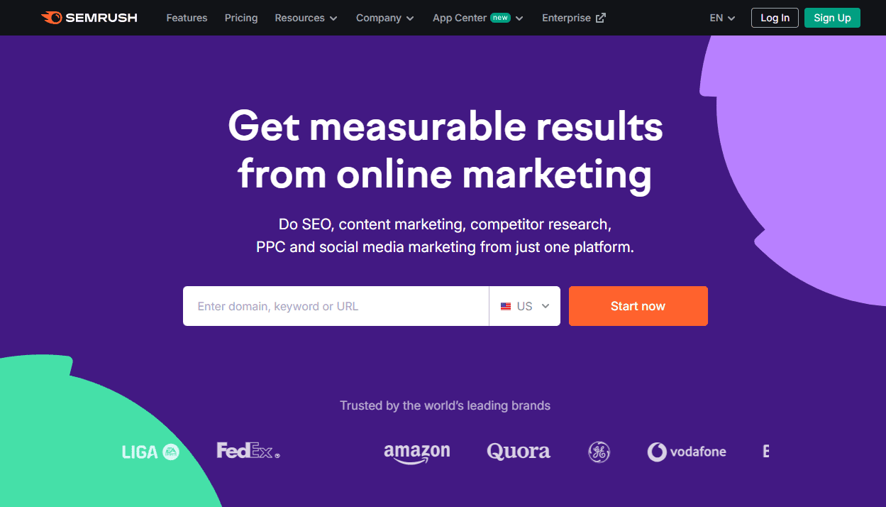 Semrush SEO tool