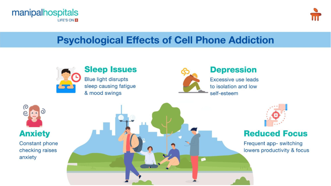 Psychological effects of phone addictions