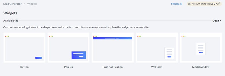 SE Ranking Lead Generator
