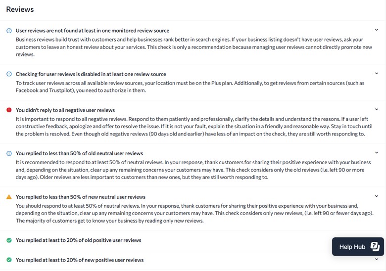 SE Ranking Local SEO Audit Tool
