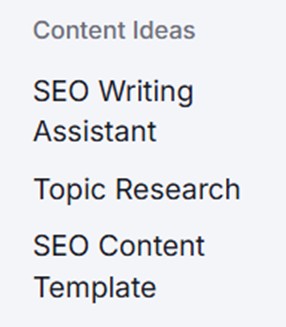 Semrush Content Tools
