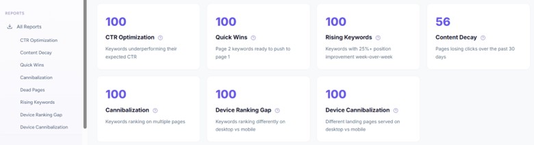 Free SEO Report Tool