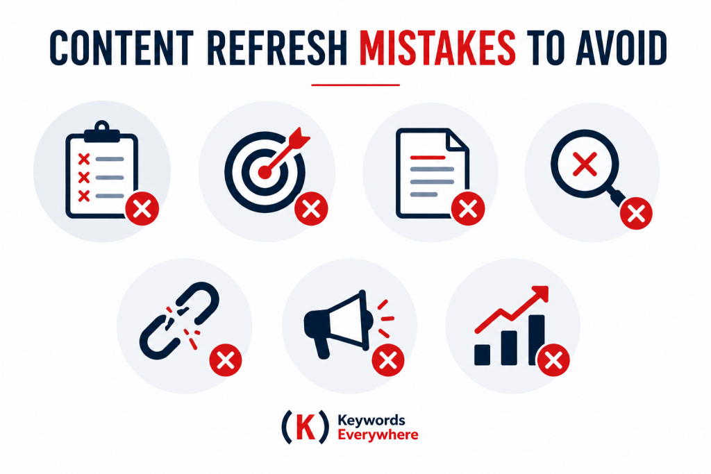 Common Mistakes When Refreshing Content