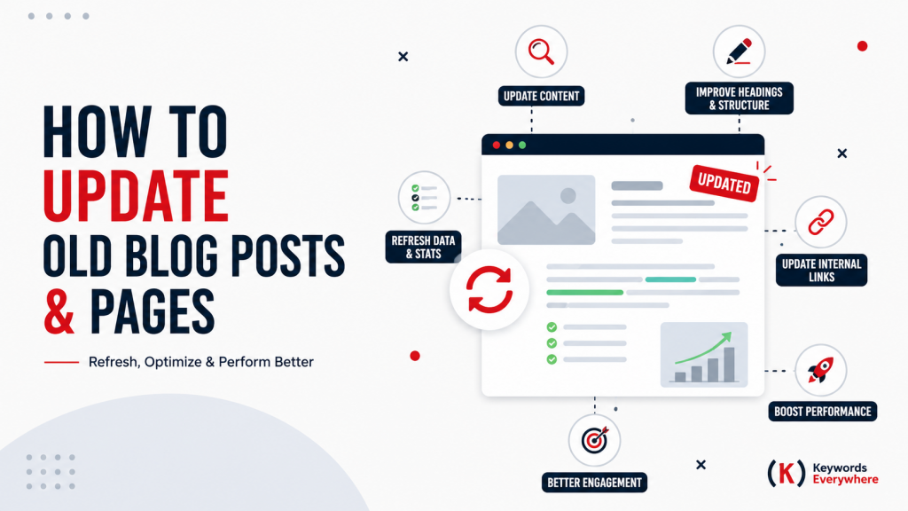 How to Update Old Blog Posts and Pages for SEO
