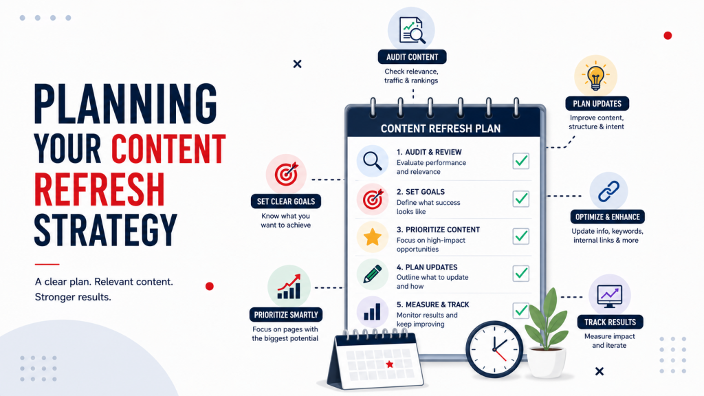 Planning and Organizing Your Content Refresh Strategy