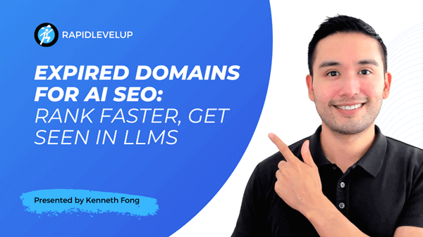 Rapid Level Up Expired Domains Course