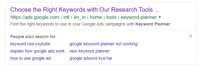 PASF keywords