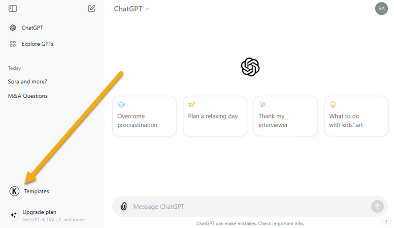 Supercharge ChatGPT to the next level with Prompt Templates