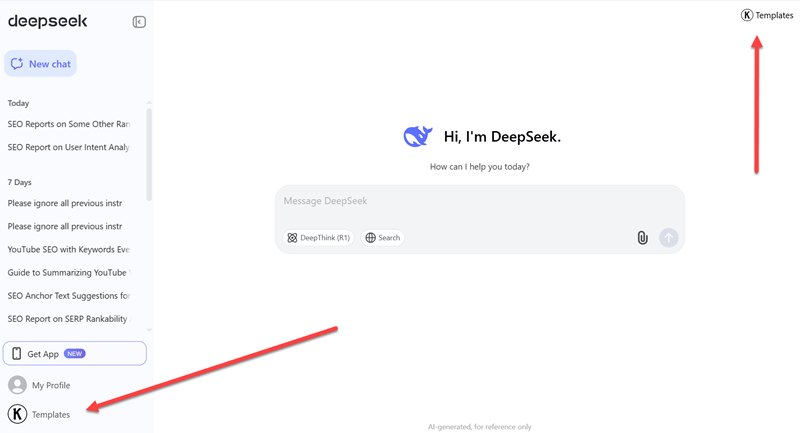 Deepseek Sidebar