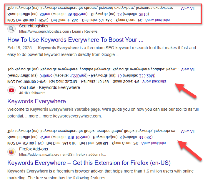 Google Upside Down Issue